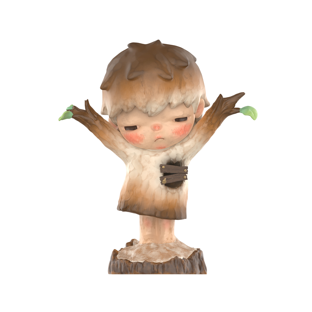 Hirono Wood Carving Lost Pop Mart Blind Box