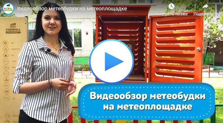 Метеостанция для детского сада, проект в ДОУ купить по низкой цене