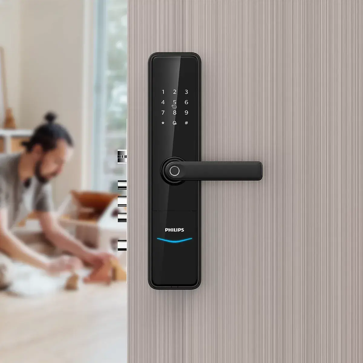 Philips Easy Key 603E на входной двери