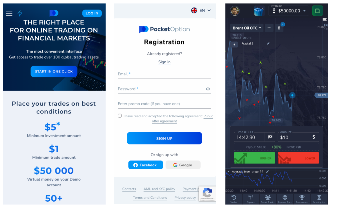 Pocket Option Demo account in India in 2025: Risk free experience