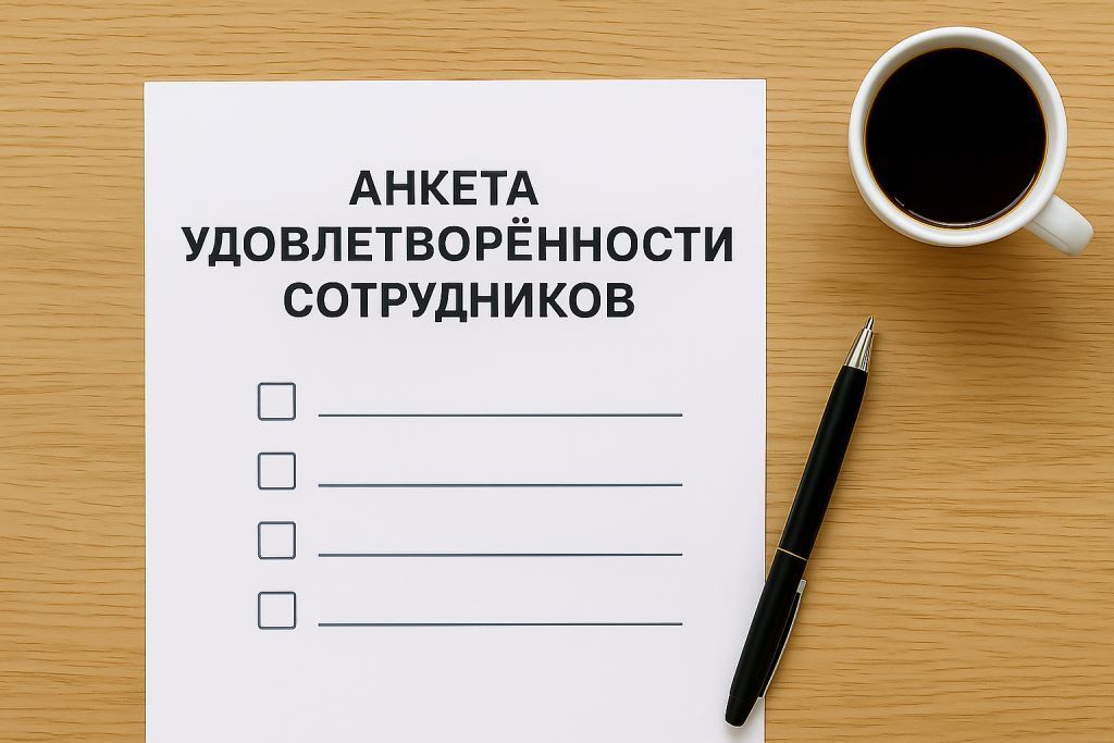Анкета удовлетворённости сотрудников