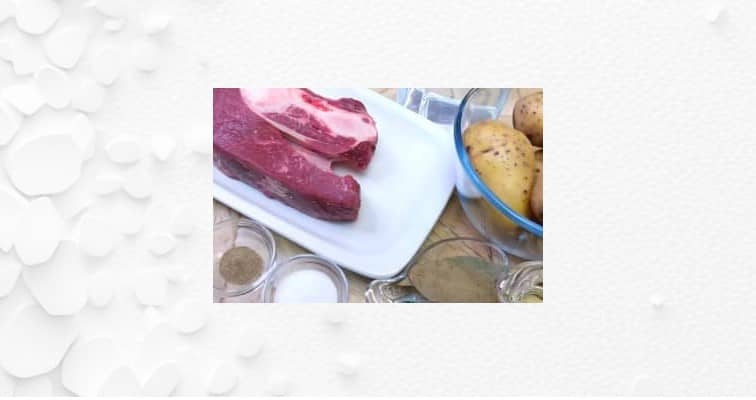 Приготовление фасолевого супа с говядиной из красной фасоли: шаг 1