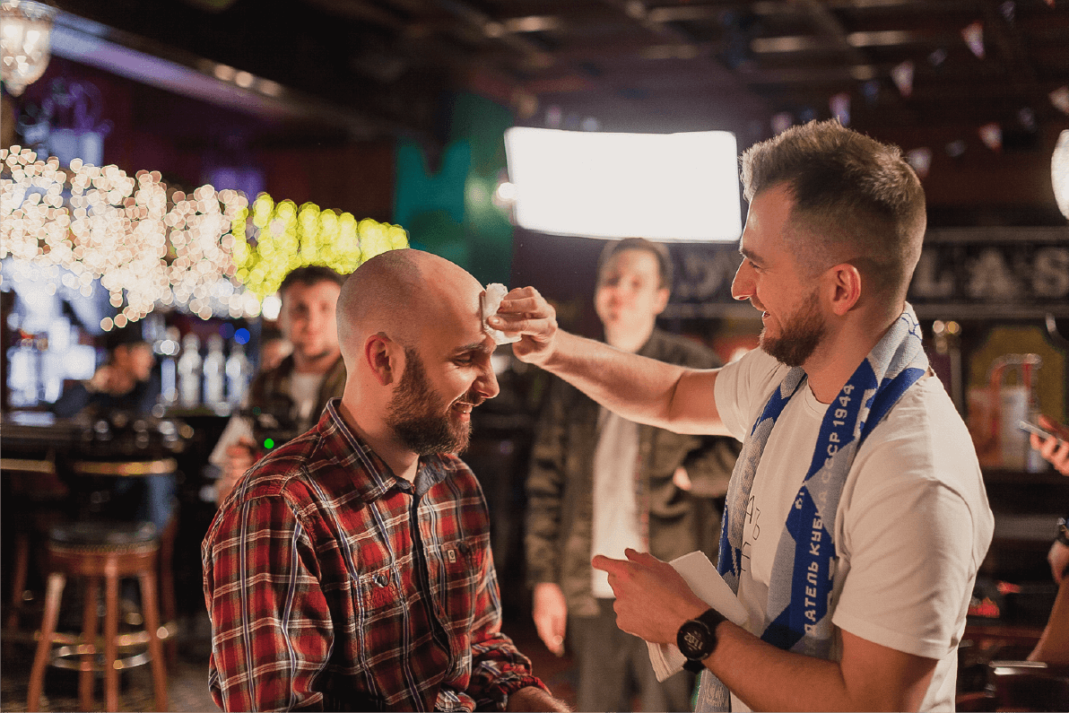 пить и жарить