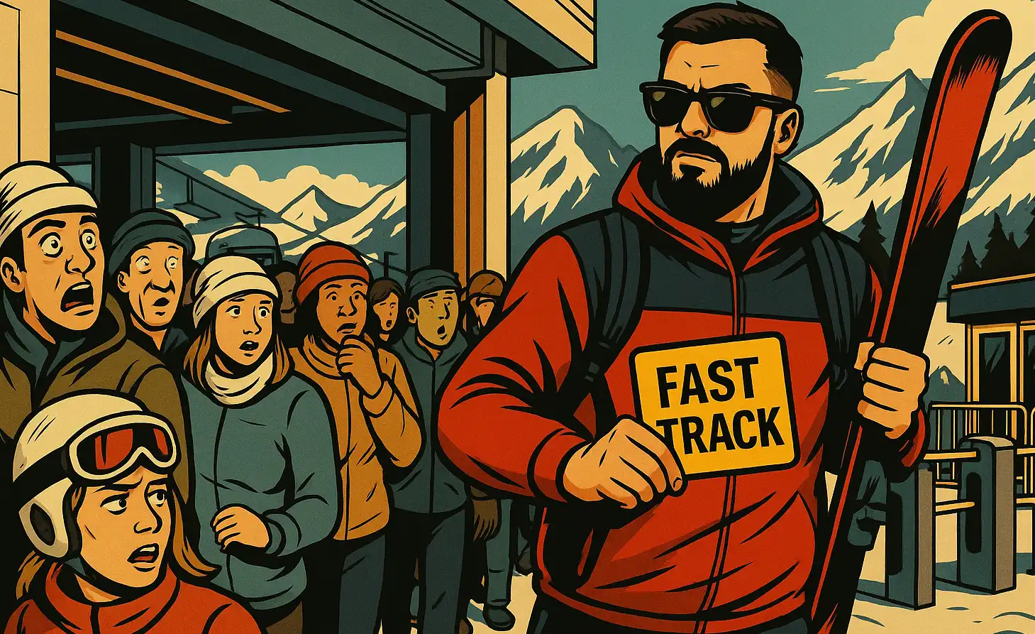 Сезонные ски-пассы со скидкой: Красная Поляна — ски-пасс + fast track