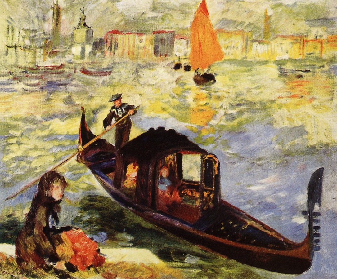 Италия. Гондола в Венеции