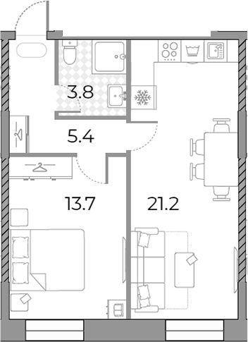 2-комн