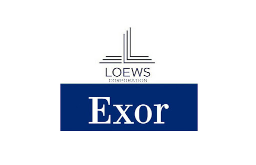 Joined Loews logo and exor logo