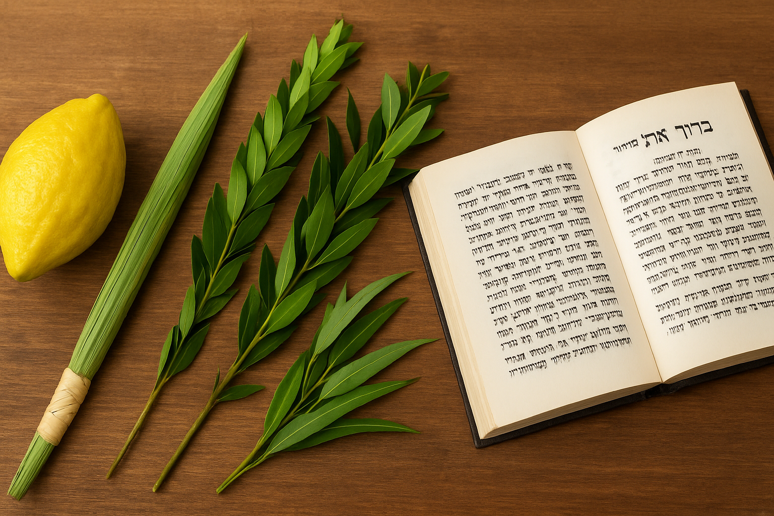 Суккот и четыре вида растений - мицва радости и единства Израиля