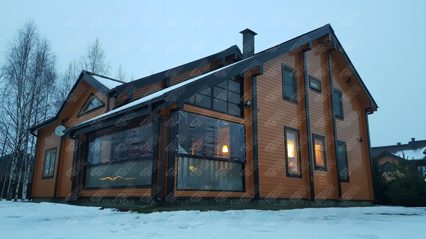 Установка мягких окон под ключ в Санкт-Петербурге и Ленинградской области