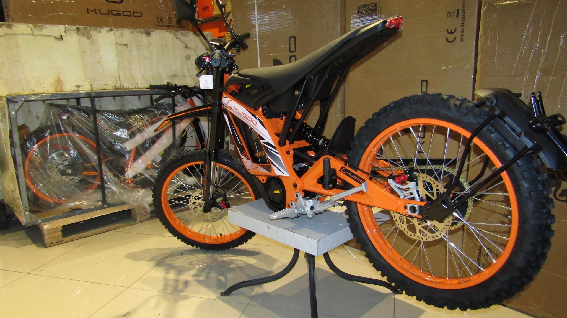 Обзор электропитбайка Kugoo Wish 04