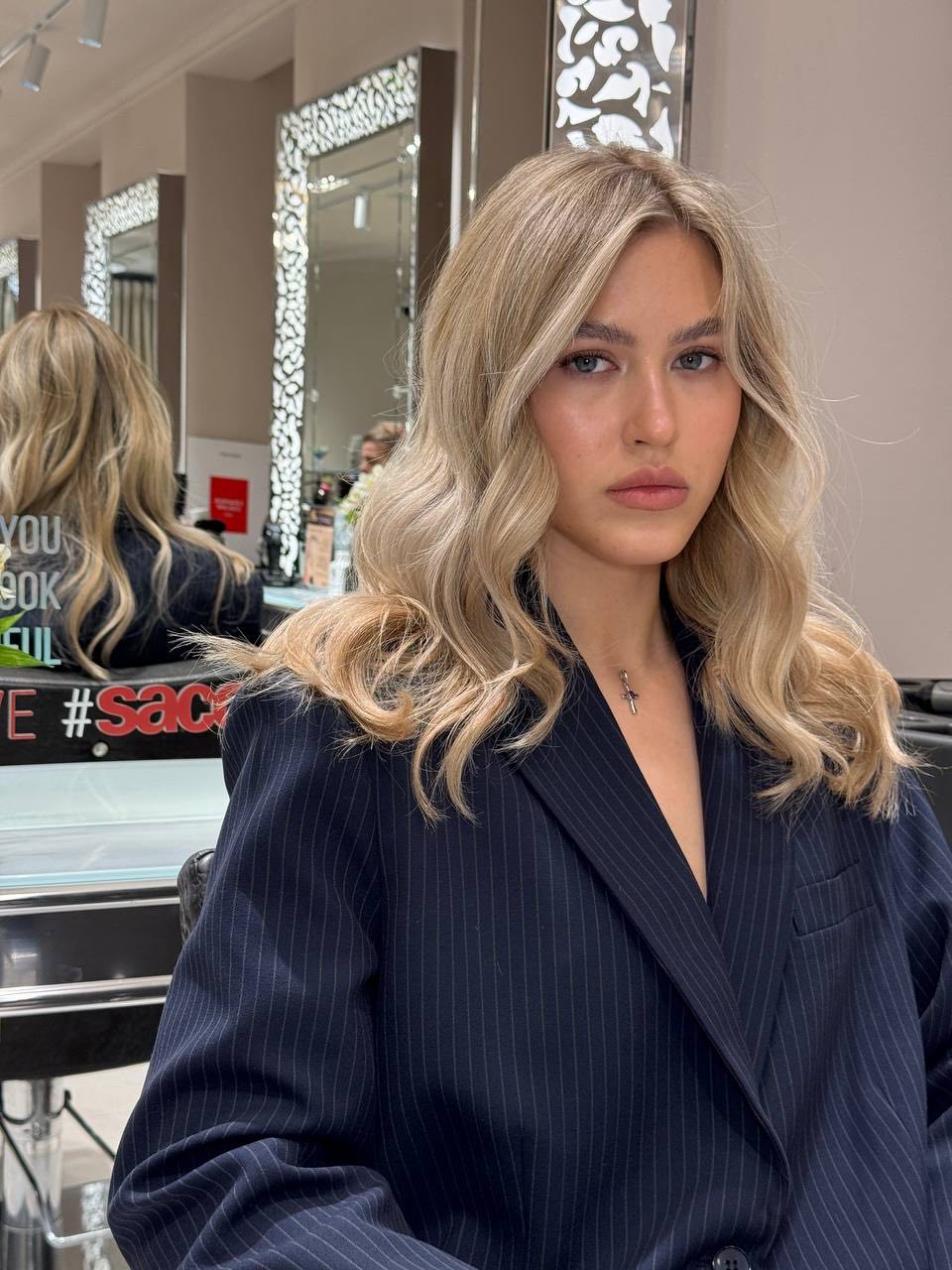 Вечерний макияж блондинке