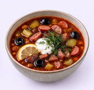 Иллюстрация: Солянка мясная