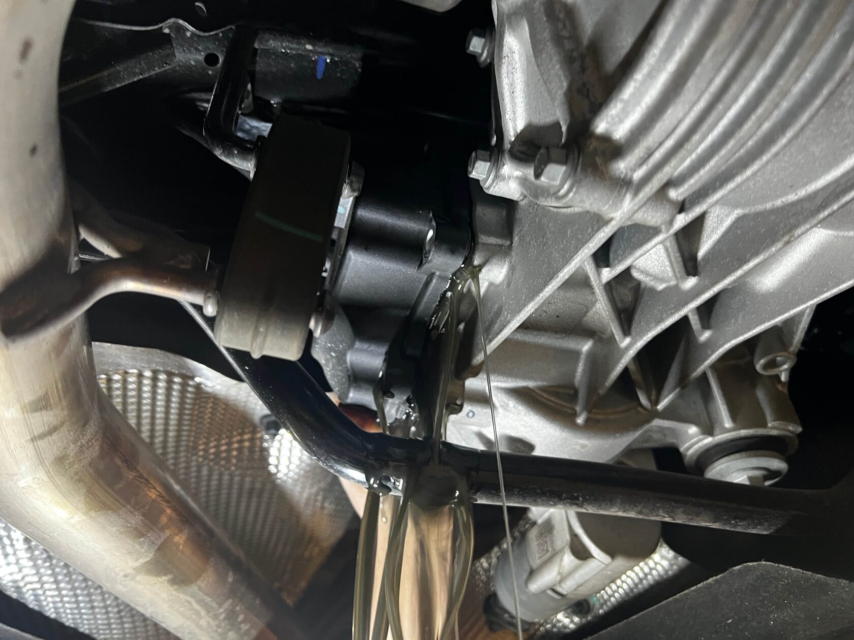 Снятие поддона муфты Haldex 6