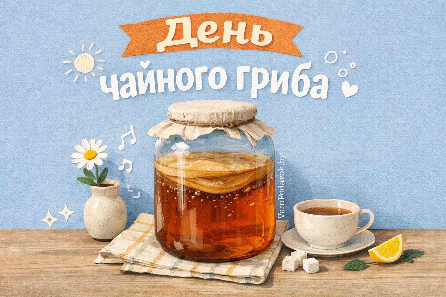 Всемирный день чайного гриба