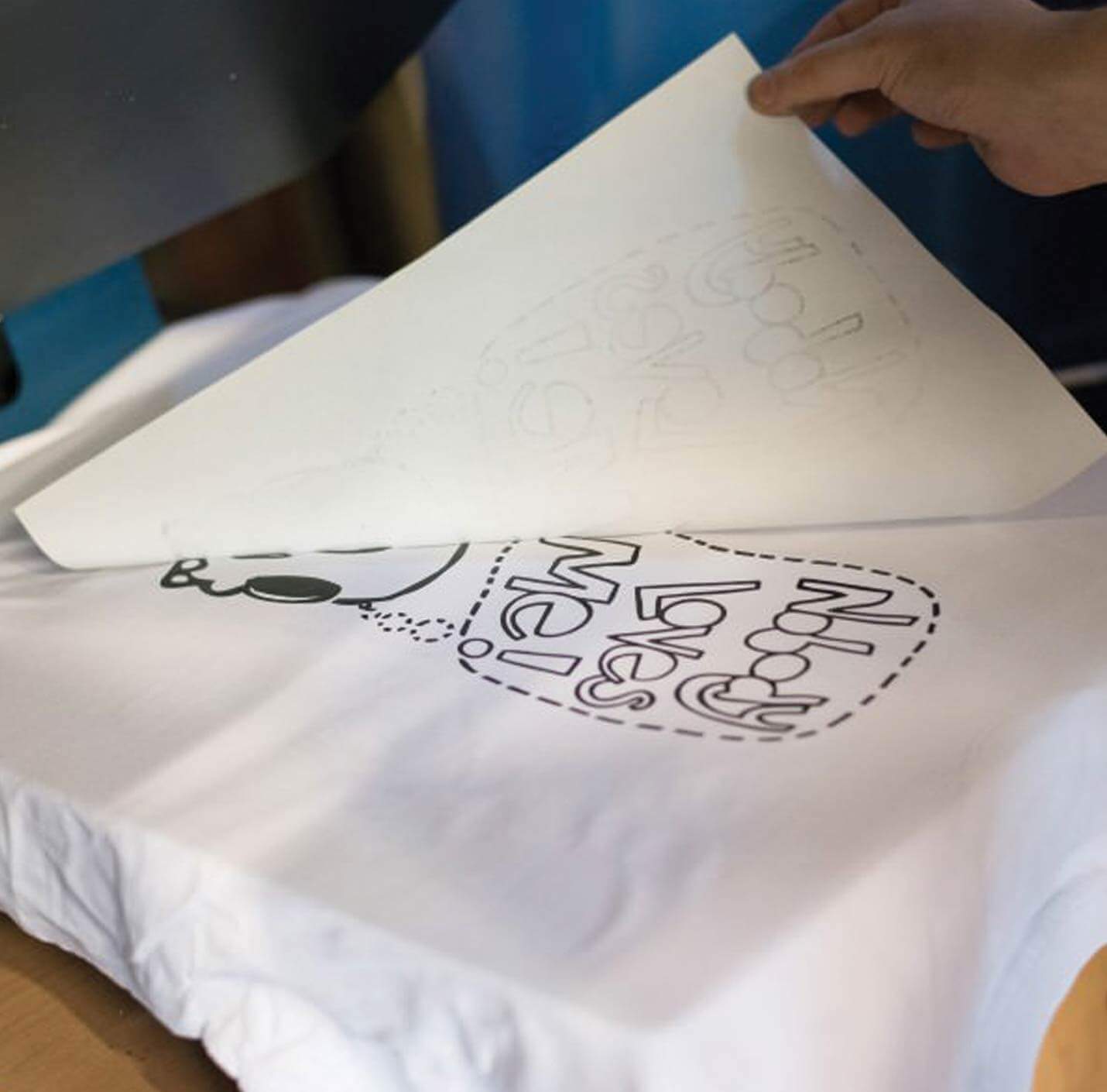 Печать на текстиле шелкография
