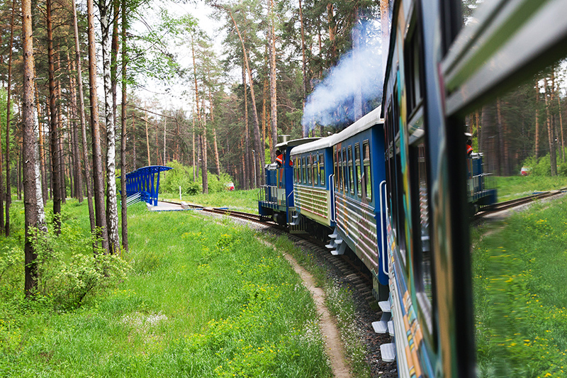 Хабаровск детская железная дорога карта