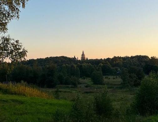 Начаты работы по устройству металлической кровли Преображенского храма ...