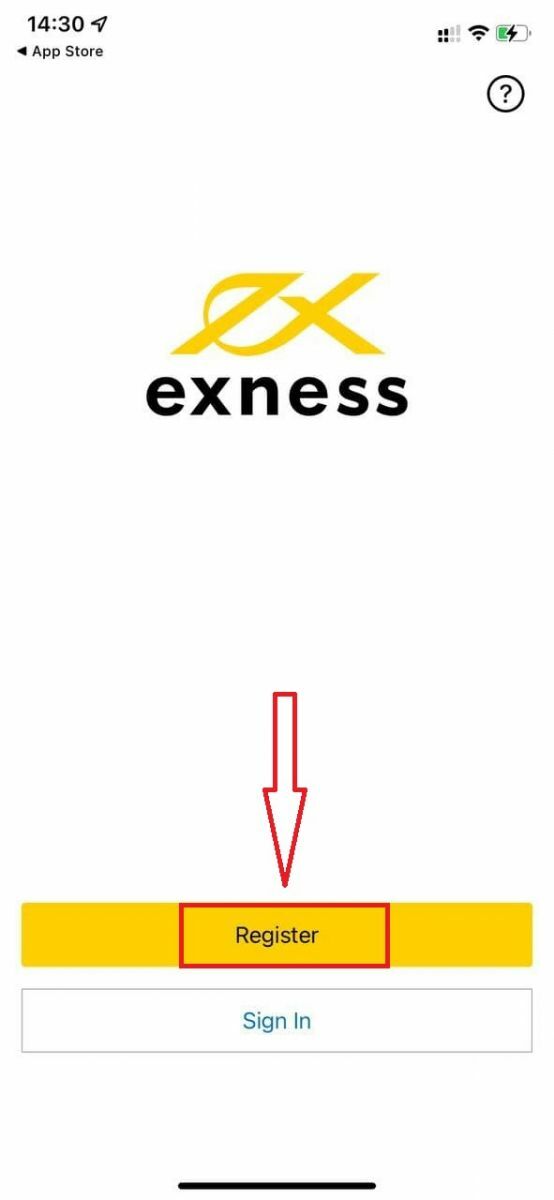 Exness Sign Up