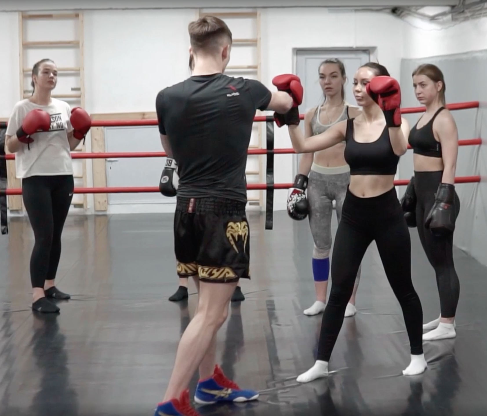 Занятия боксом для девушек