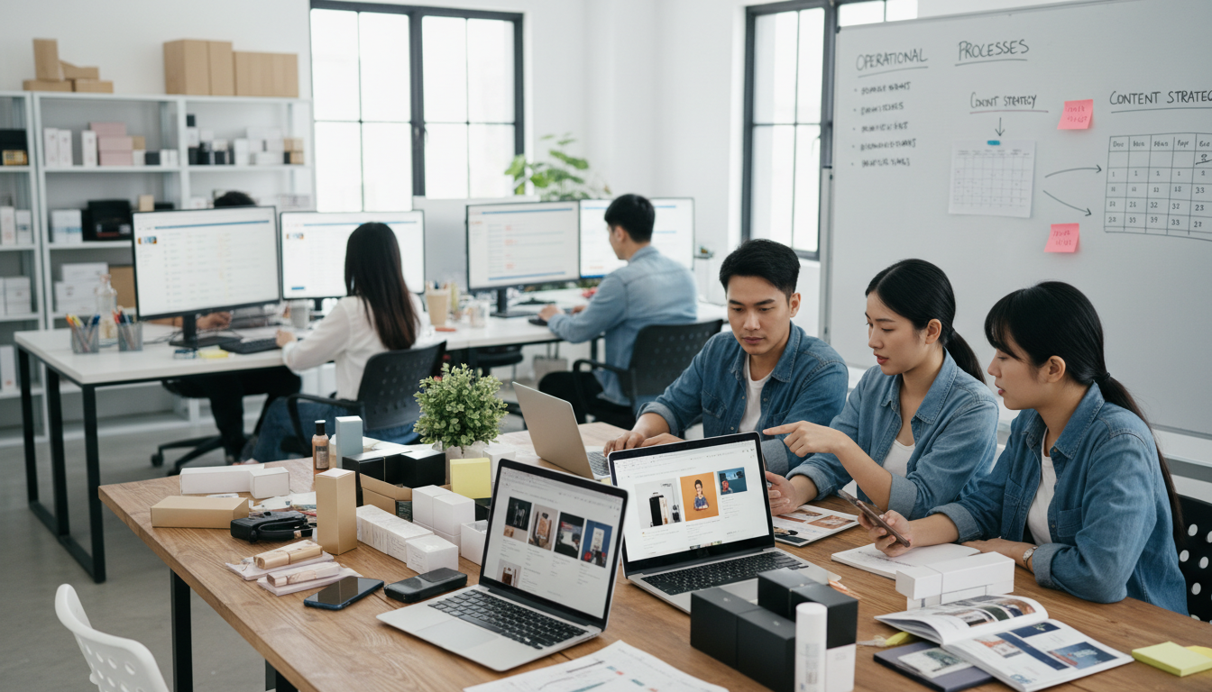 Выход на маркетплейсы: операционные процессы и контентная стратегия