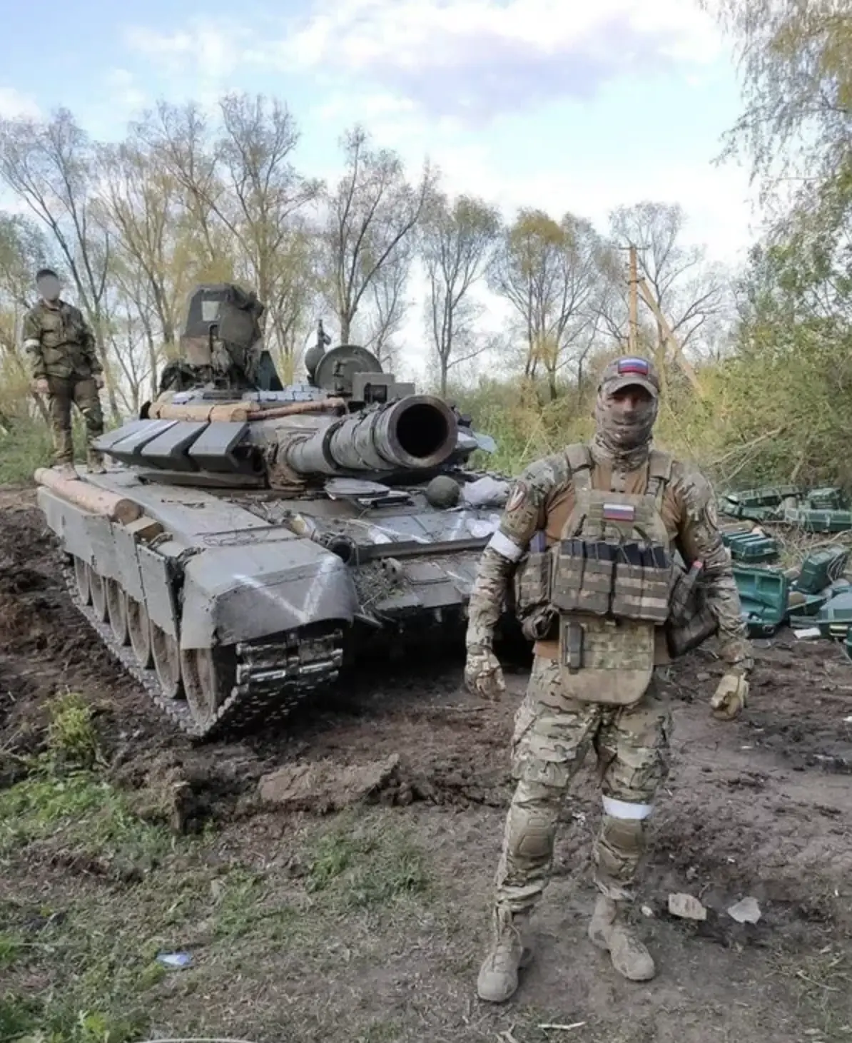 Танкист на контракт СВО