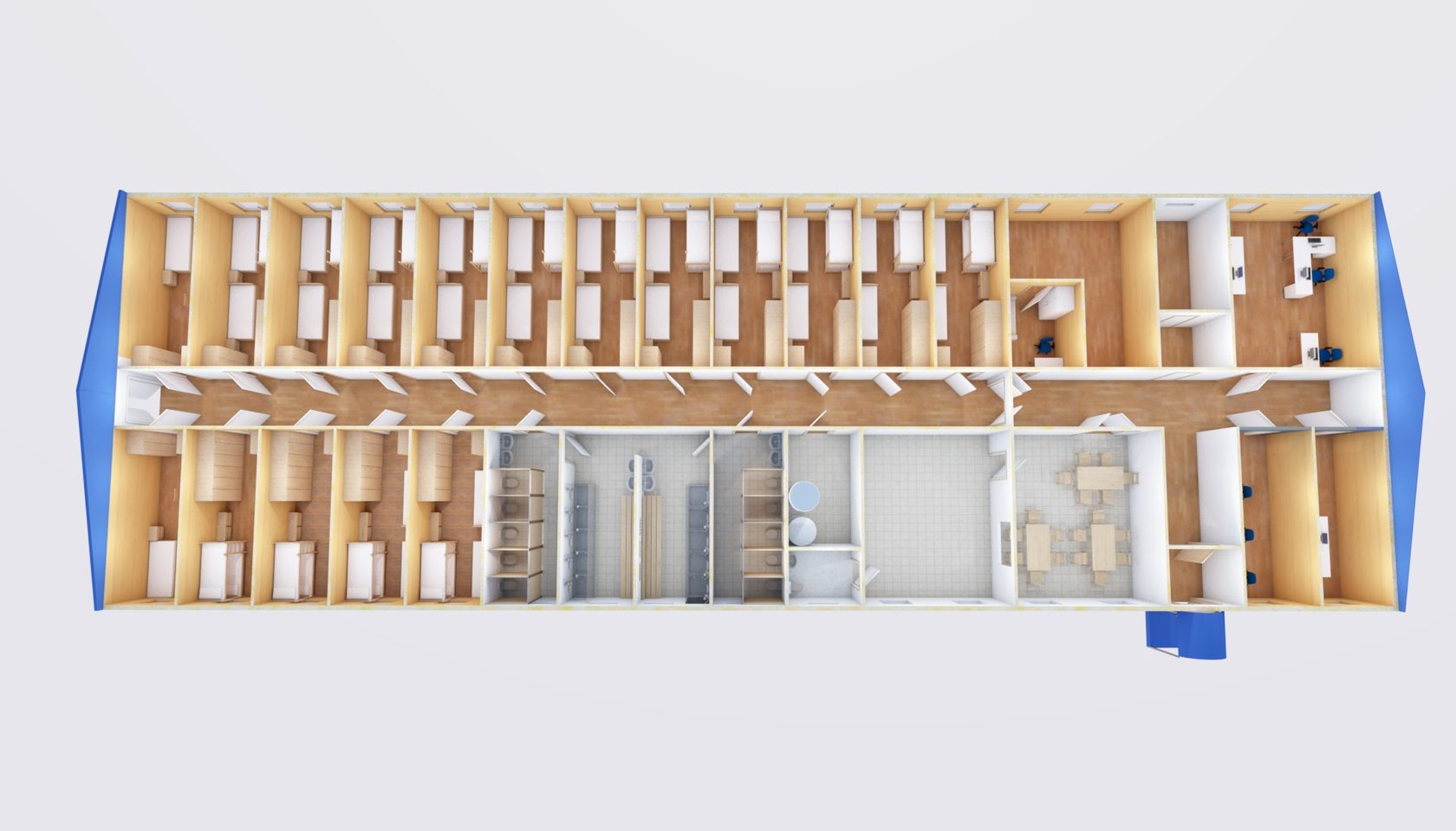 Жилой модуль в Ейска терраса Жилой модуль в Ейска терраса