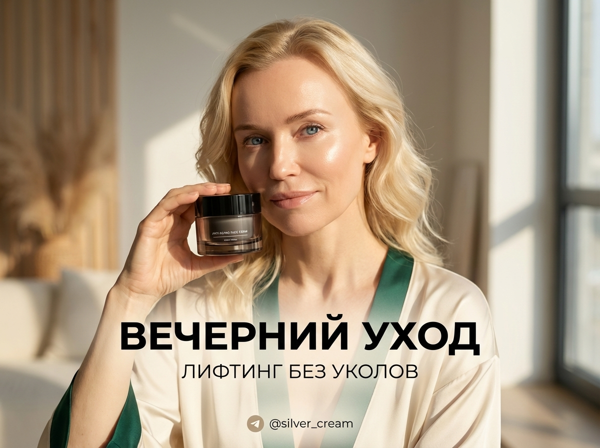 Елена Шим показывает вечерний уход за кожей лица