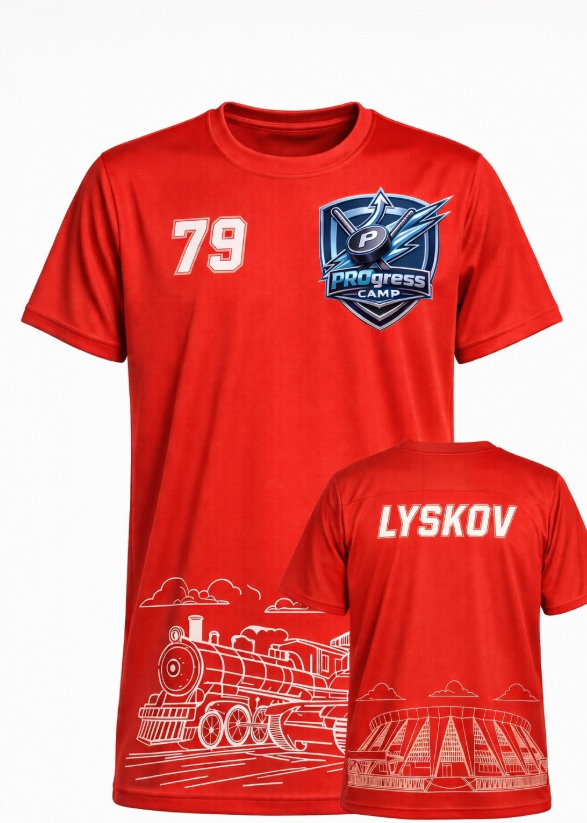 Красная футболка