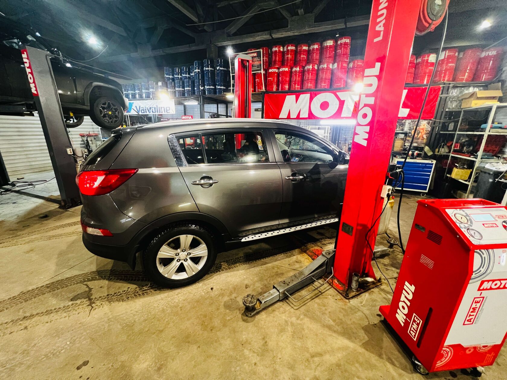 Проверка антифриза Kia Sportage