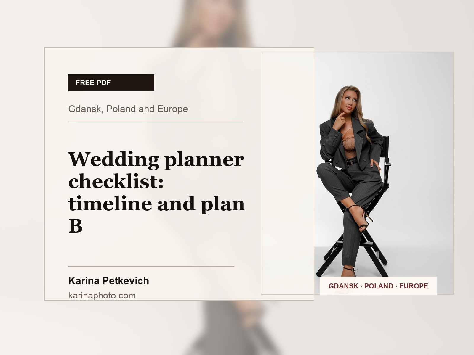 Wedding planner checklist: timeline, vendors and backup plan