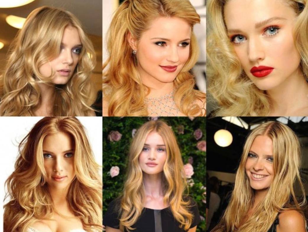 Свотчи оттенков для блонда: Light Brown, Cool Light Brown и Soft Brown в смесях красителя SHIK