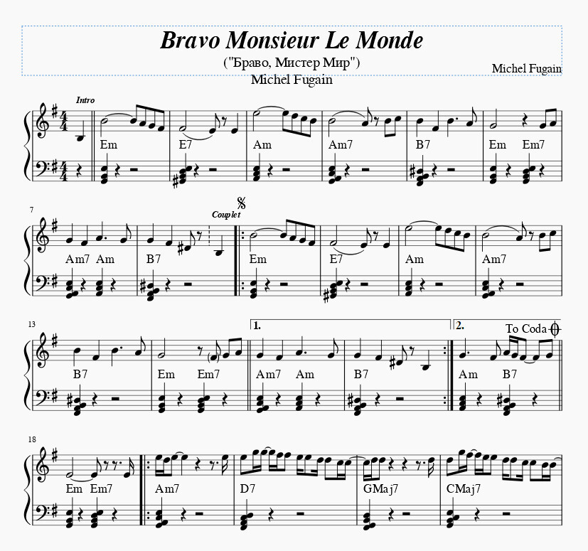 Bravo Monsieur Le Monde