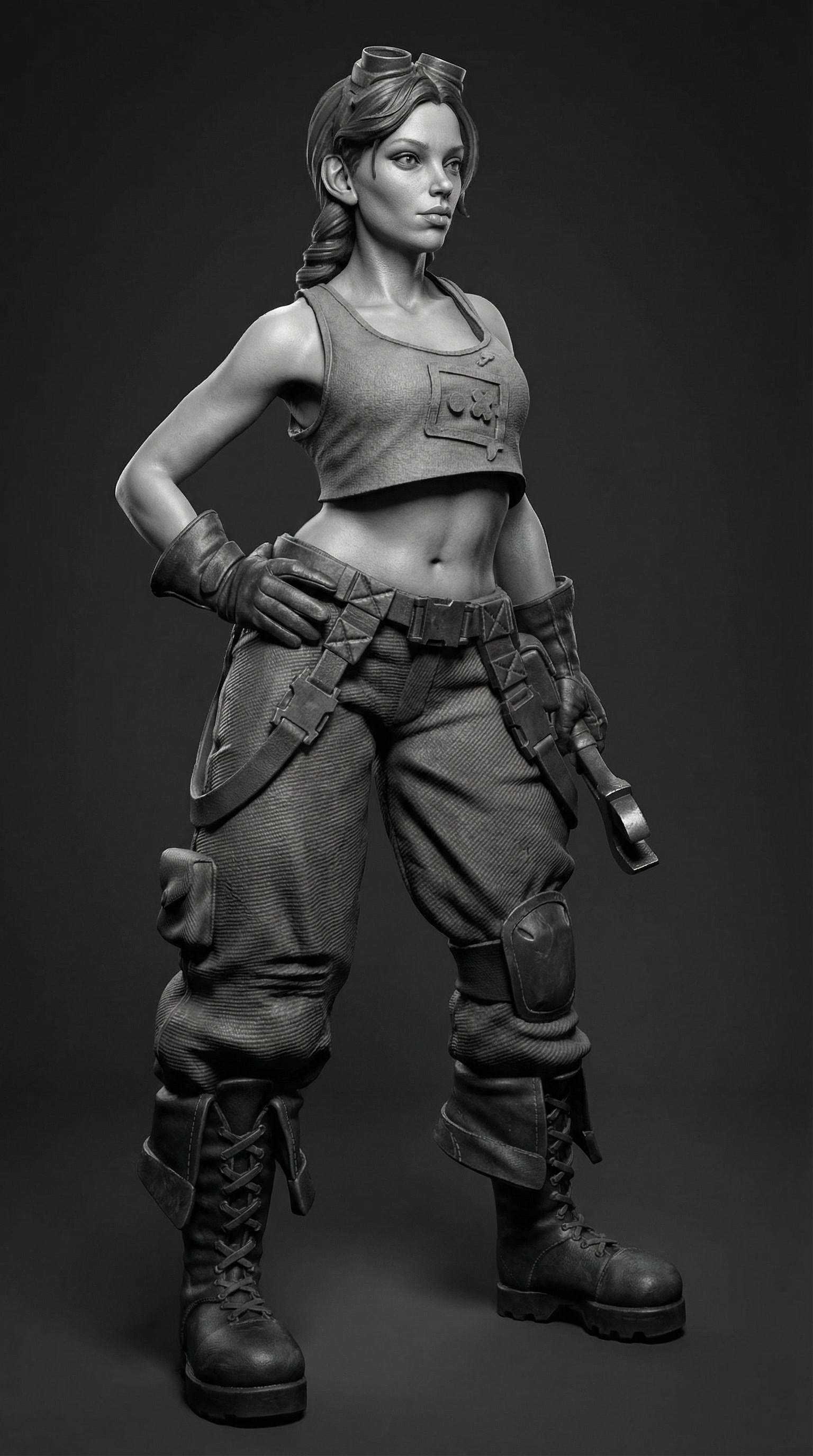 3D Female Character