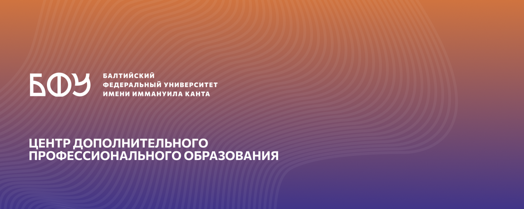 Центр дополнительного профессионального образования БФУ им. И.Канта