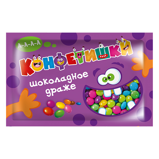 Конфетишки, шоколадное драже 25г
