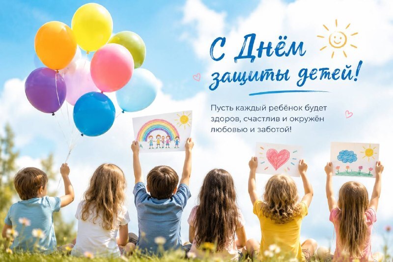 С Международным днём защиты детей