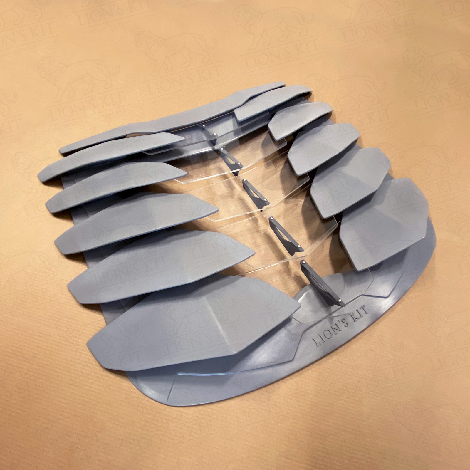 Rear window louver V1 (PN06) Audi TT IIIrd 8S S1/S2 (1419)