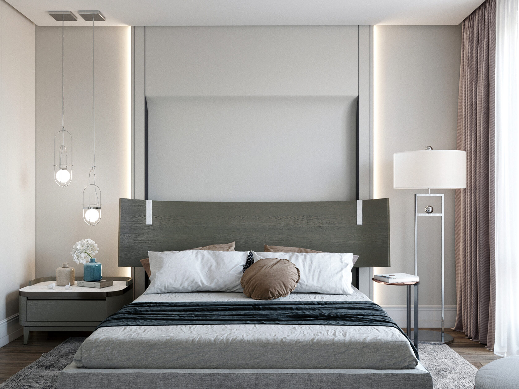 Дизайн интерьера спальни