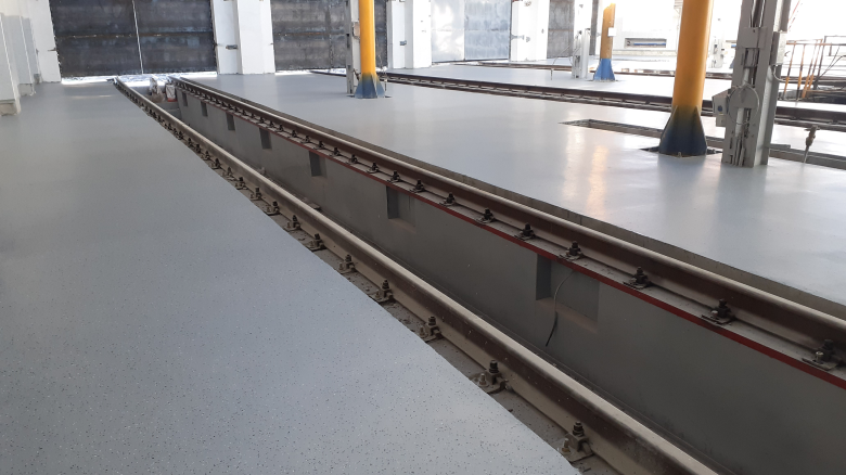 наливной пол для паркинга