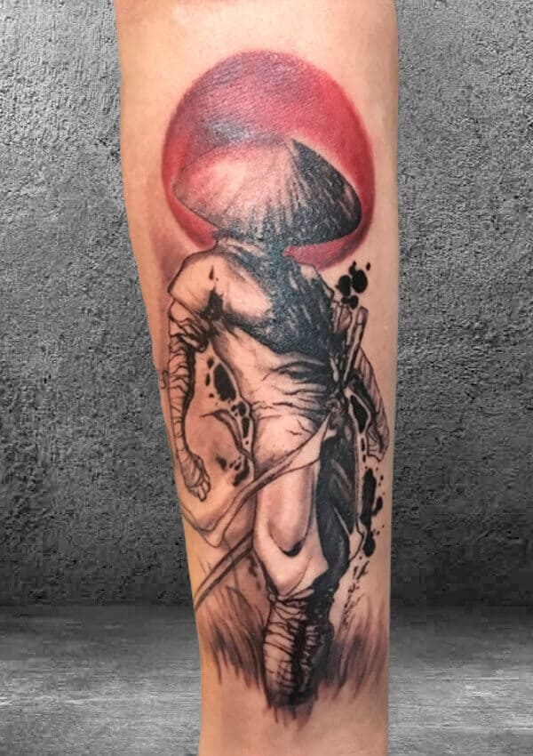 самурай тату, сделать тату в Перми