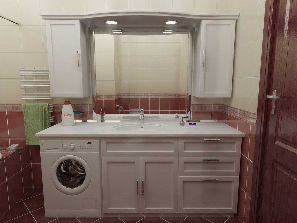 Мебель для ванны пермь. Мебель для ванной комнаты. Гарнитур в ванную комнату. Мебель для ванной комнаты со стиральной машиной. Шкаф с раковиной для ванной.