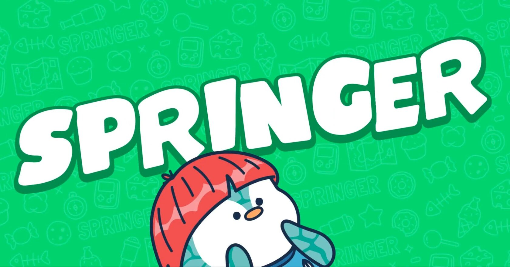 Animated Lil Pudgys character Springer