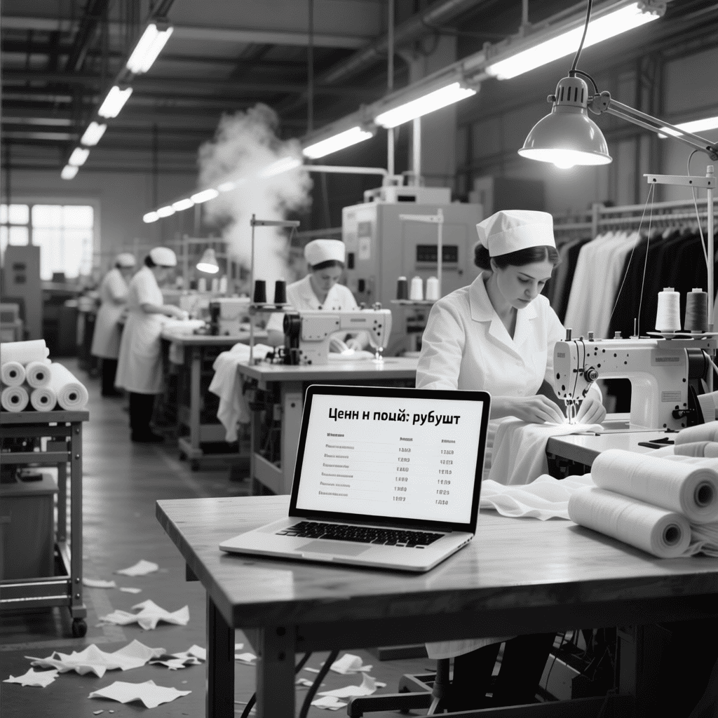 Прайс лист на пошив и ремонт одежды