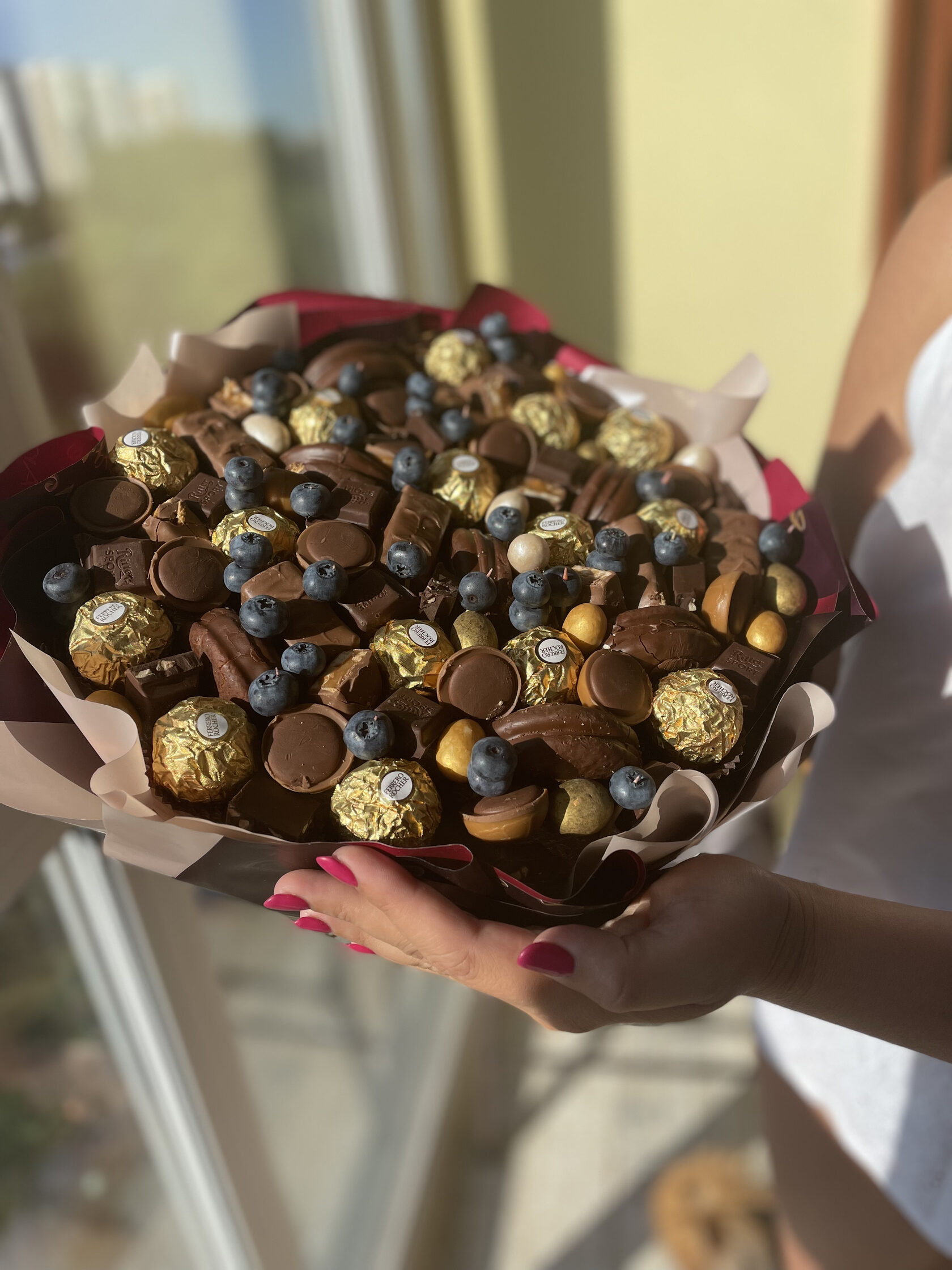 шоколадные букеты оренбург купить недорого с фото