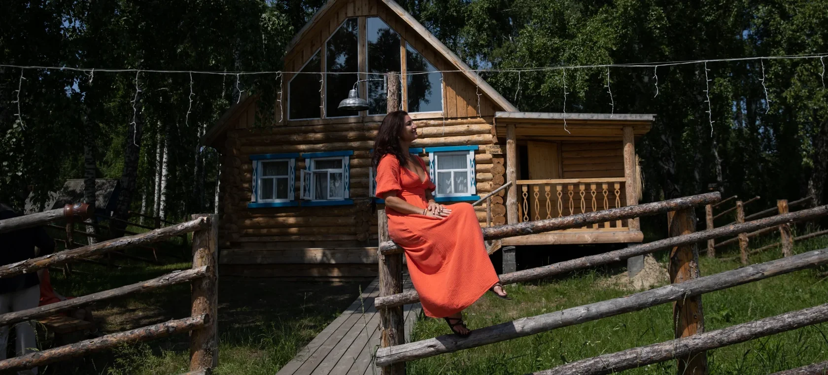 Деревня Хвоя