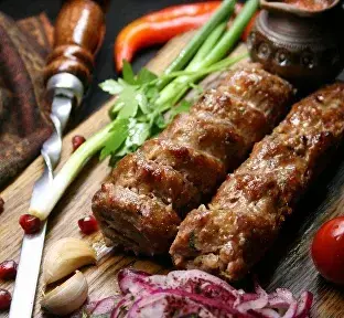 Люля-кебаб (свинина) - 300 грамм — заказать с доставкой в Пензе