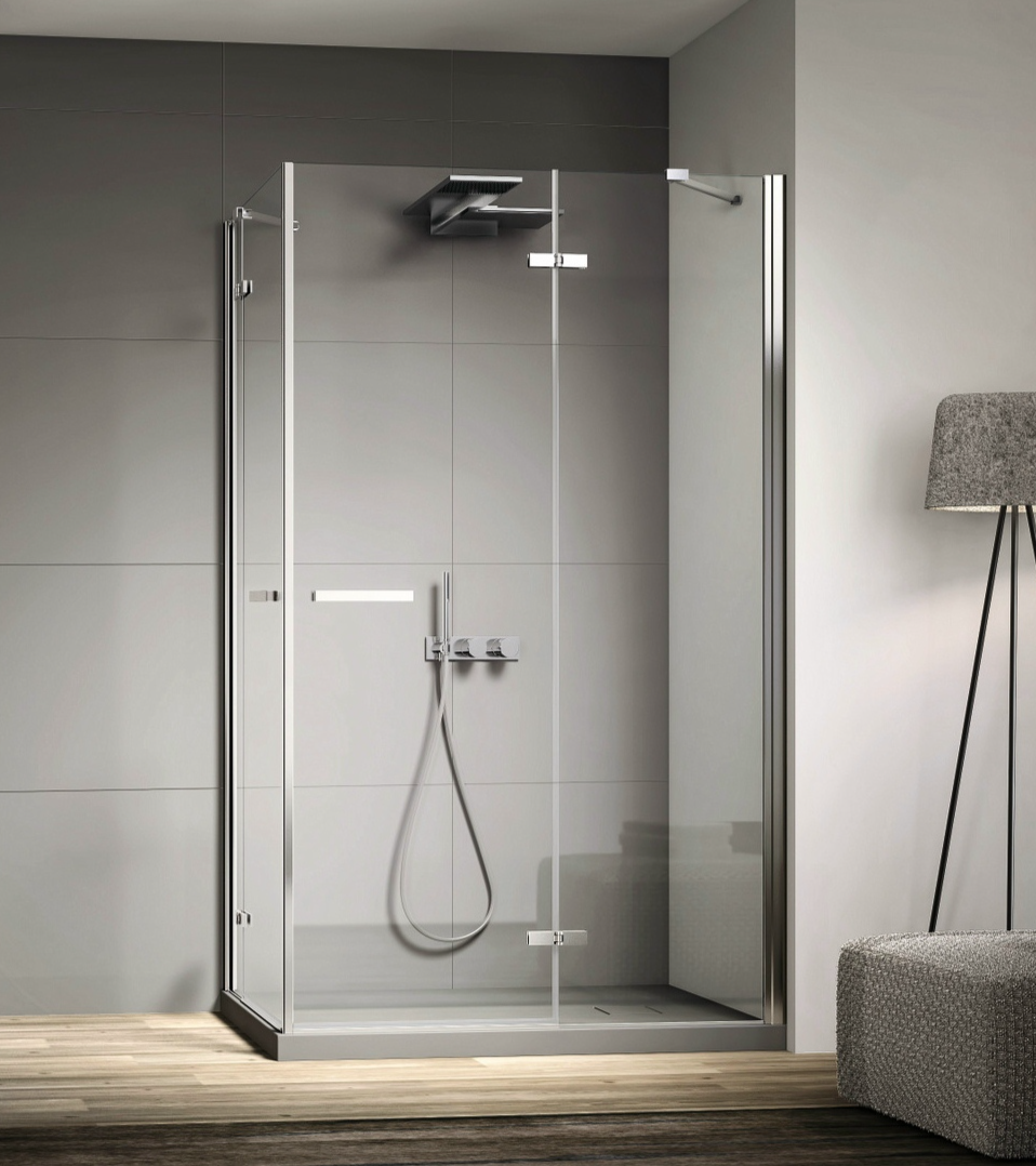 Заказать стеклянную душевую фото