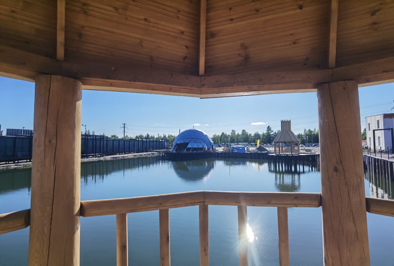 Купольное здание построить на Севере