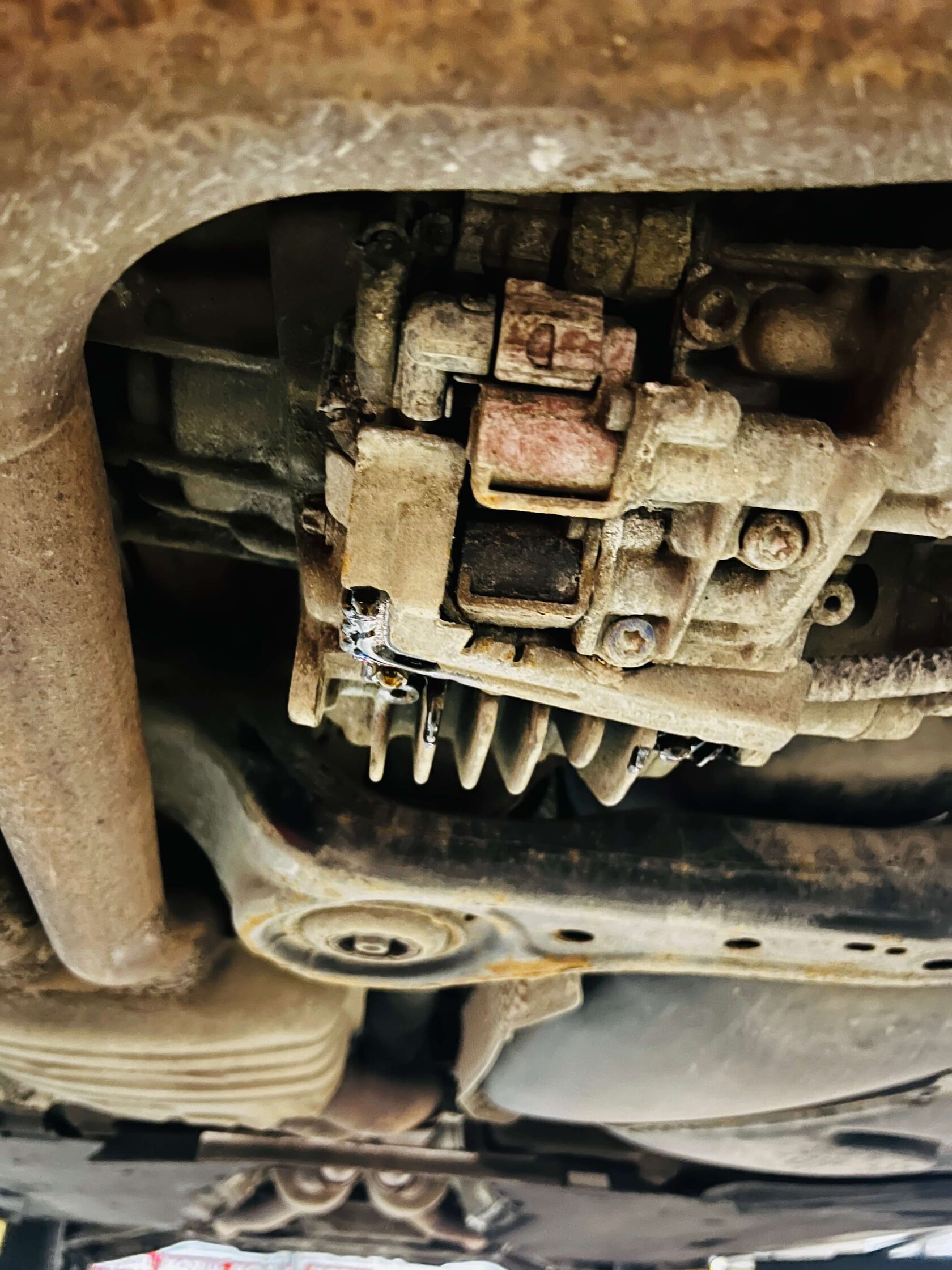 Задний редуктор секция 1