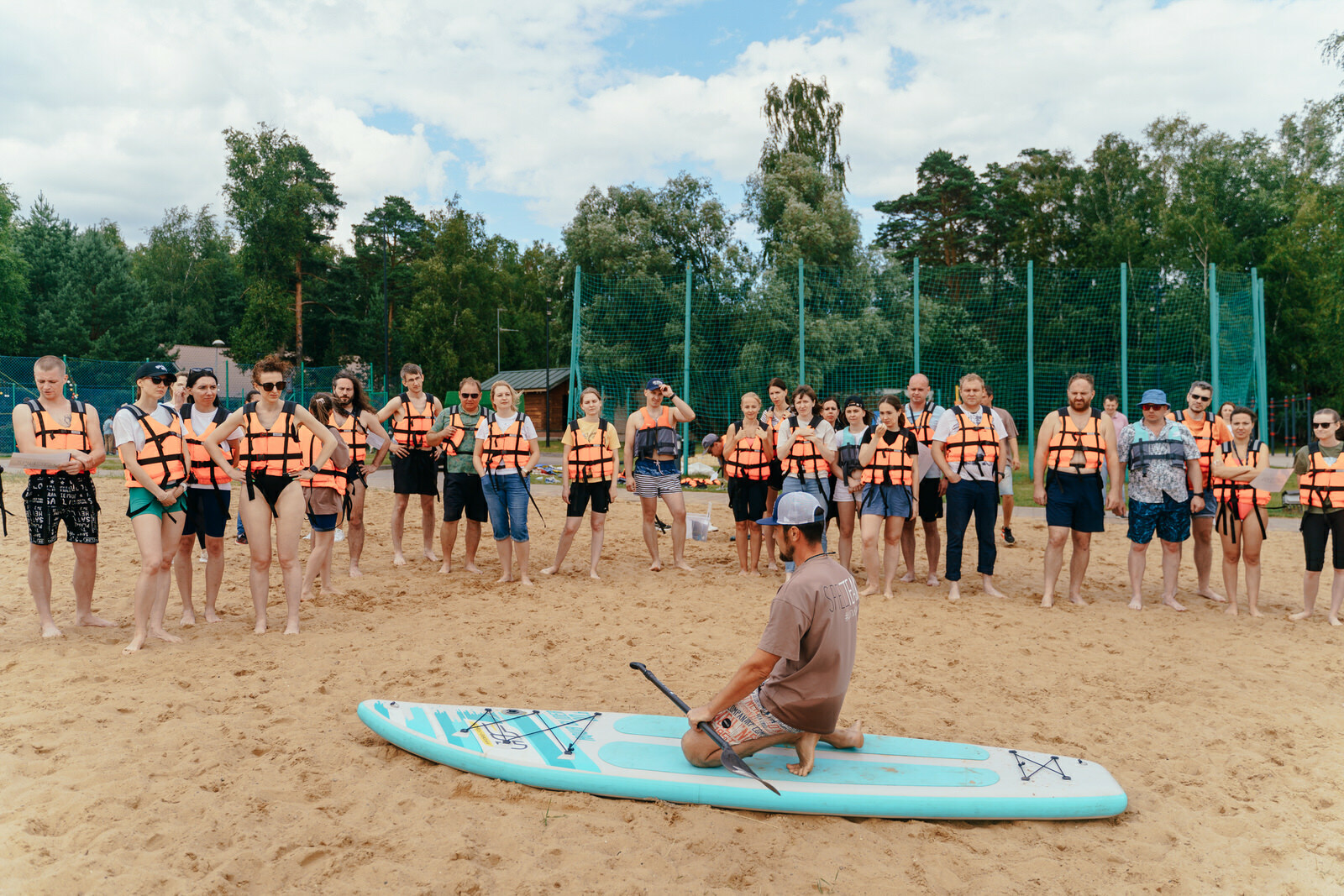 Организация сап мероприятий| Корпоратив на сап бордах в Москве